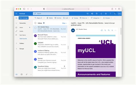 ucl 365.online|Email & Calendar .